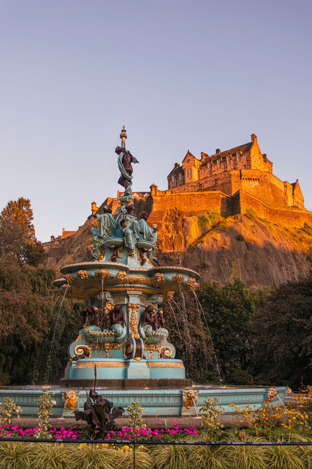 outdoor fountain